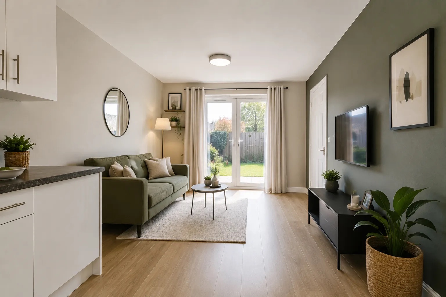 Property photo after preparation
