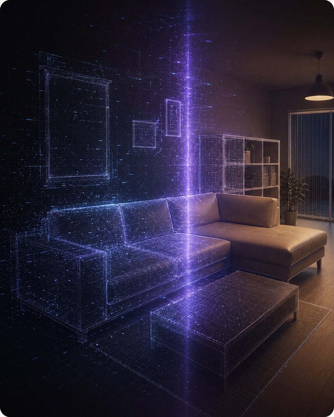 AI Processing Background